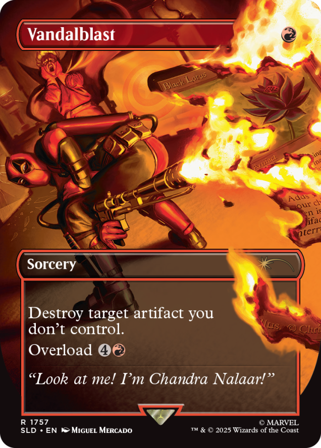 Secret Lair x Marvel Deadpool Non Foil