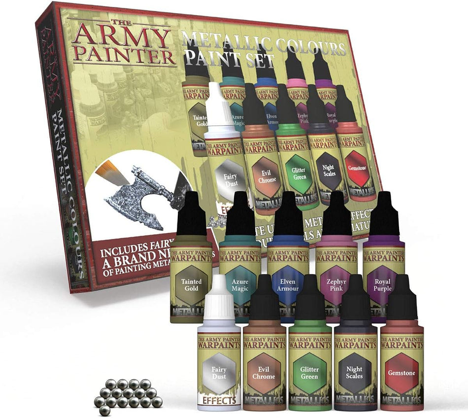 Army Painter: Metallic Colour Paint Set