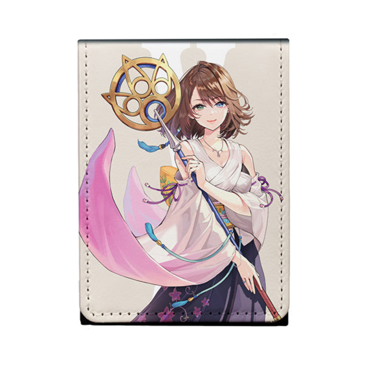 Final Fantasy Yuna, Grand Summoner Alcove Flip 100+ Deck Box