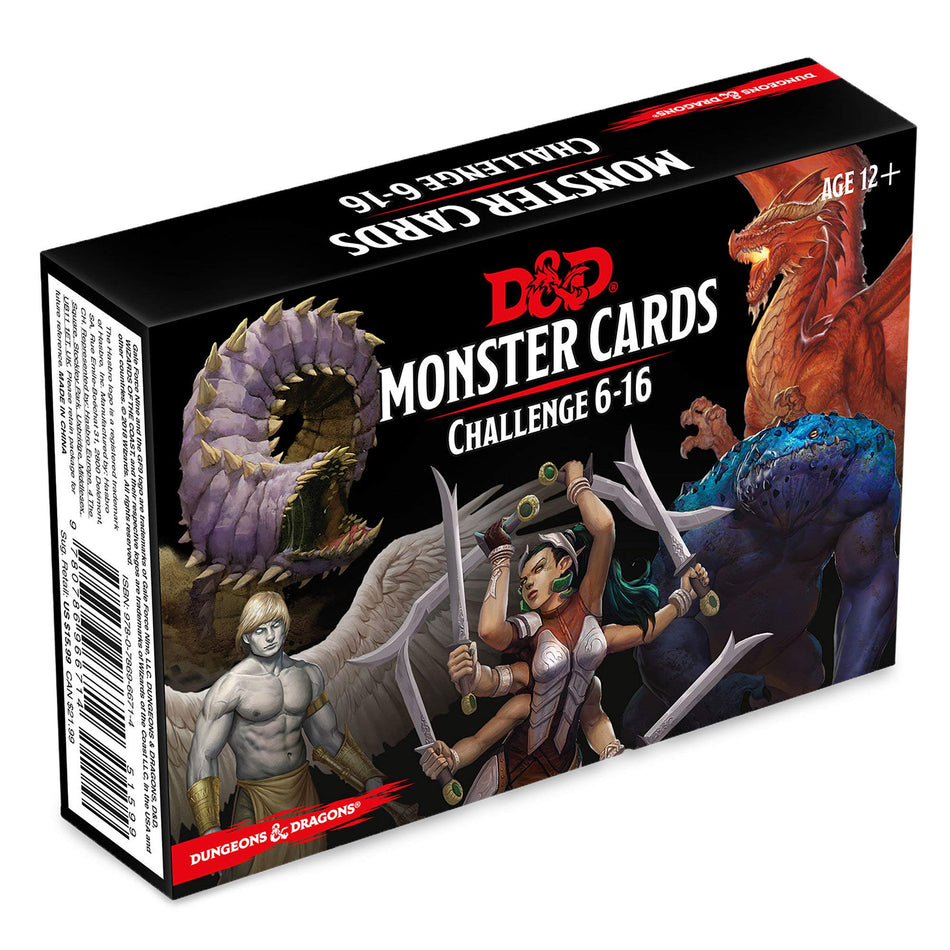 Dungeons & Dragons Spellbook Cards: Monsters 6-16