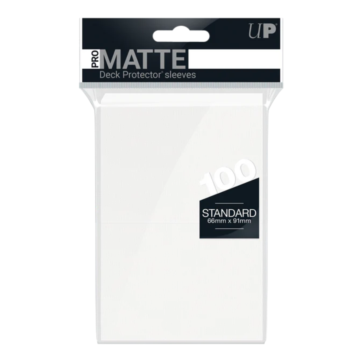 Ultra Pro 100ct Standard Deck Protector Sleeves - Matte White