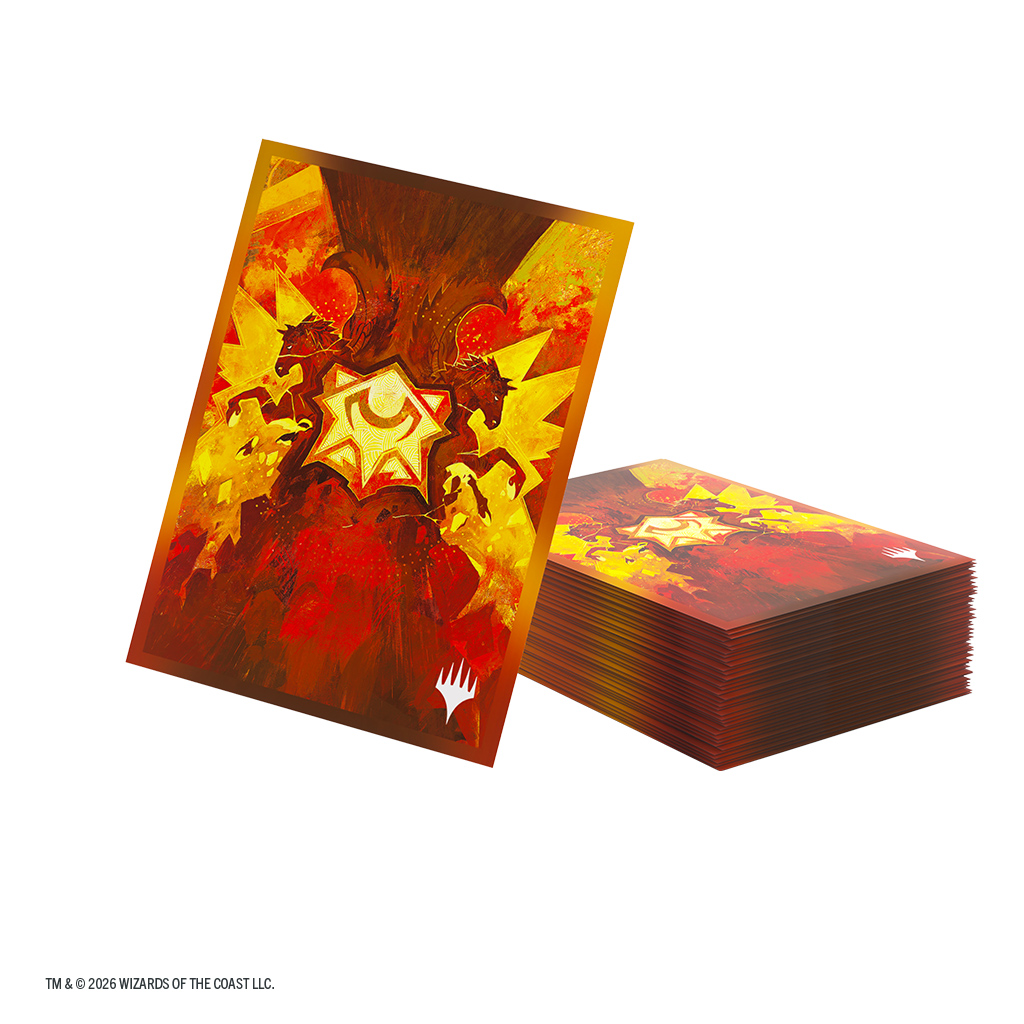 Secrets of Strixhaven Premium Art Sleeves - Lorehold
