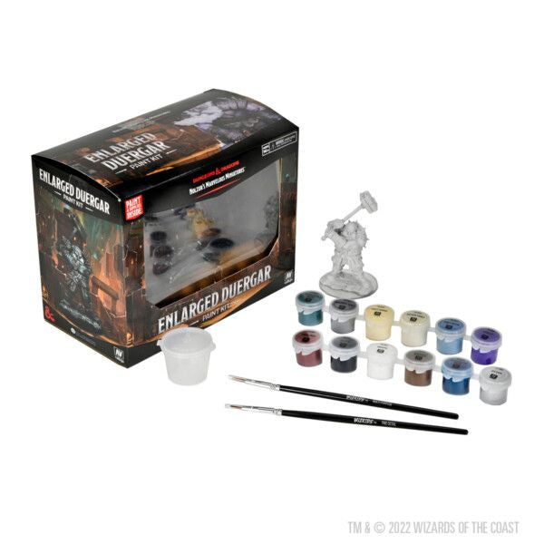 D&D Nolzur’s Marvelous Miniatures: Paint Kit – Enlarged Duergar