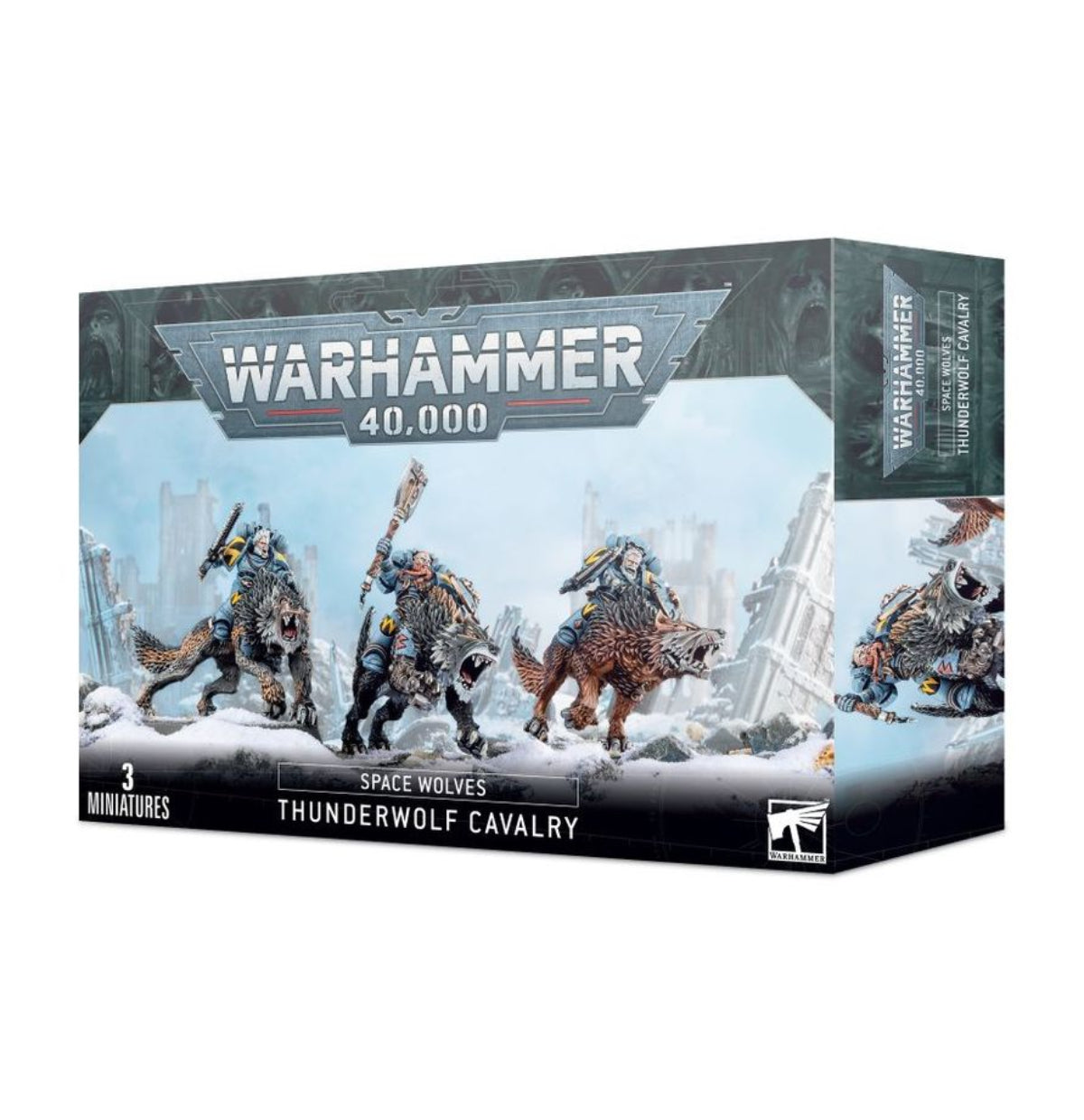 Warhammer 40k Space Wolves Thunderwolf Cavalry