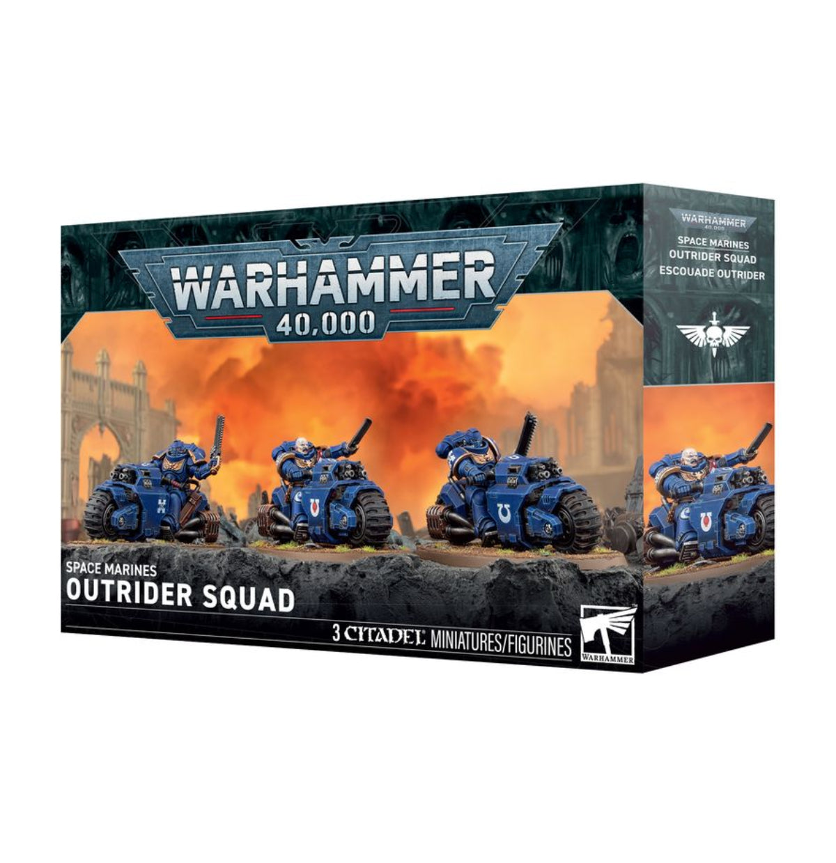 Warhammer 40K Space Marines Outrider Squad - Preorder