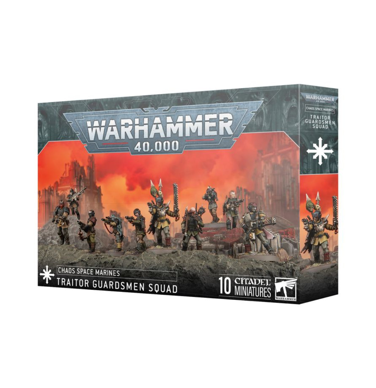 Warhammer 40K Chaos Space Marines Traitor Guardsmen Squad