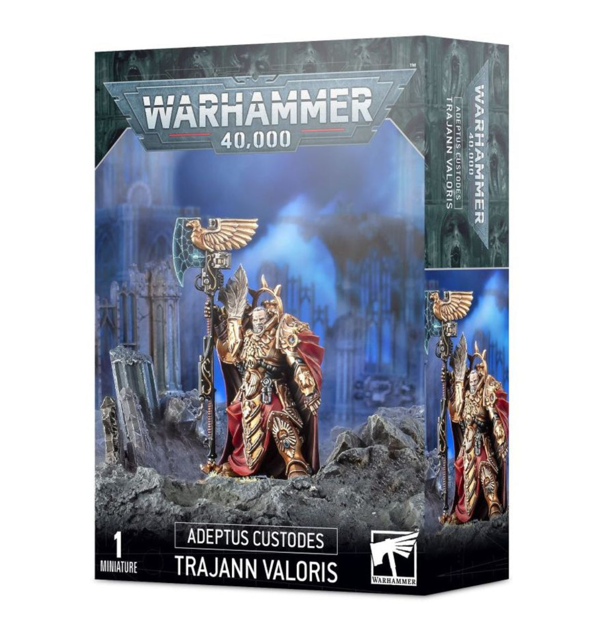 Warhammer 40K Adeptus Custodes Captain-General Trajann Valoris