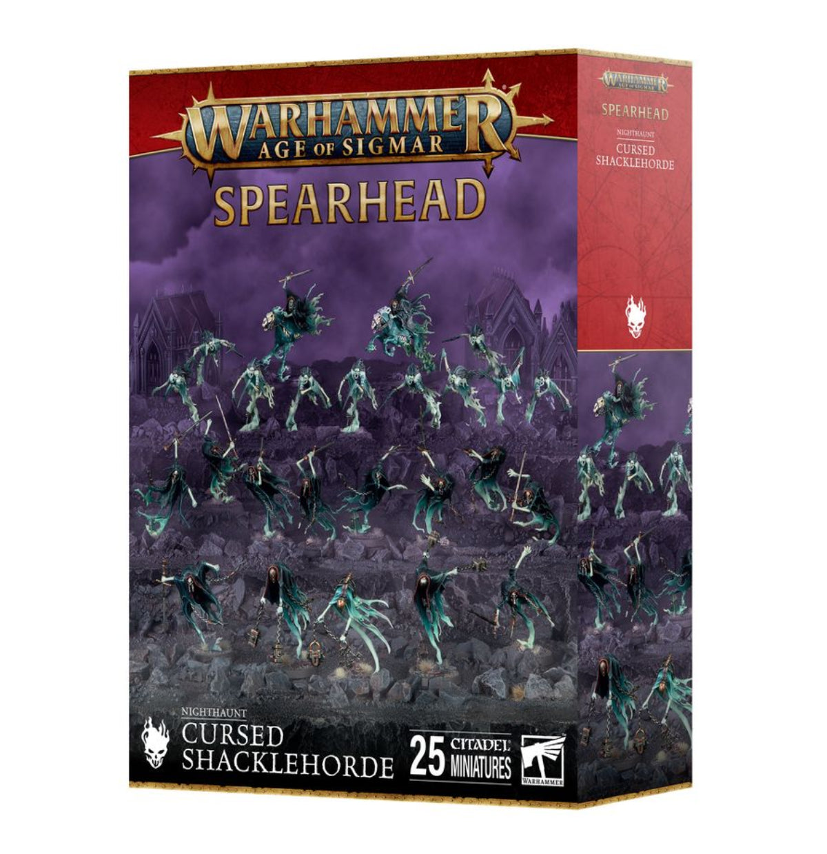Warhammer AoS Spearhead Nighthaunt Cursed Shacklehorde