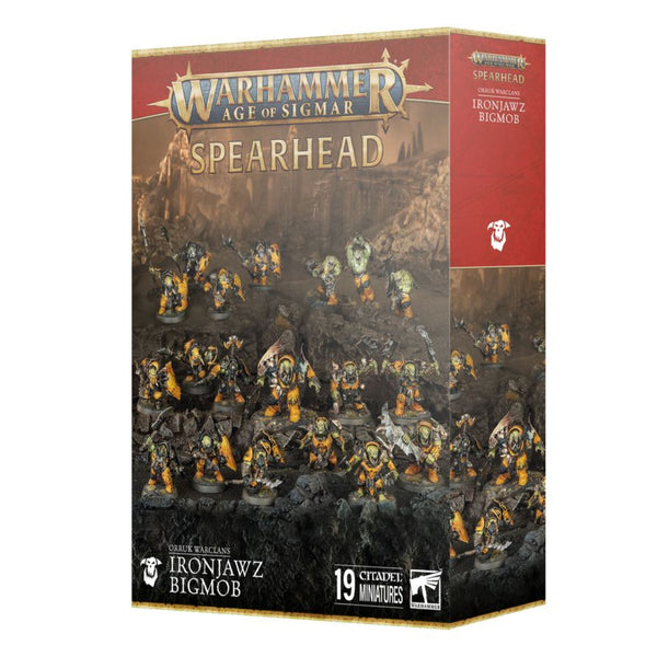 その他 Warhammer Spearhead Ironjawz Bigmob Warhammer AoS Spearhead Ironjaws Bigmob