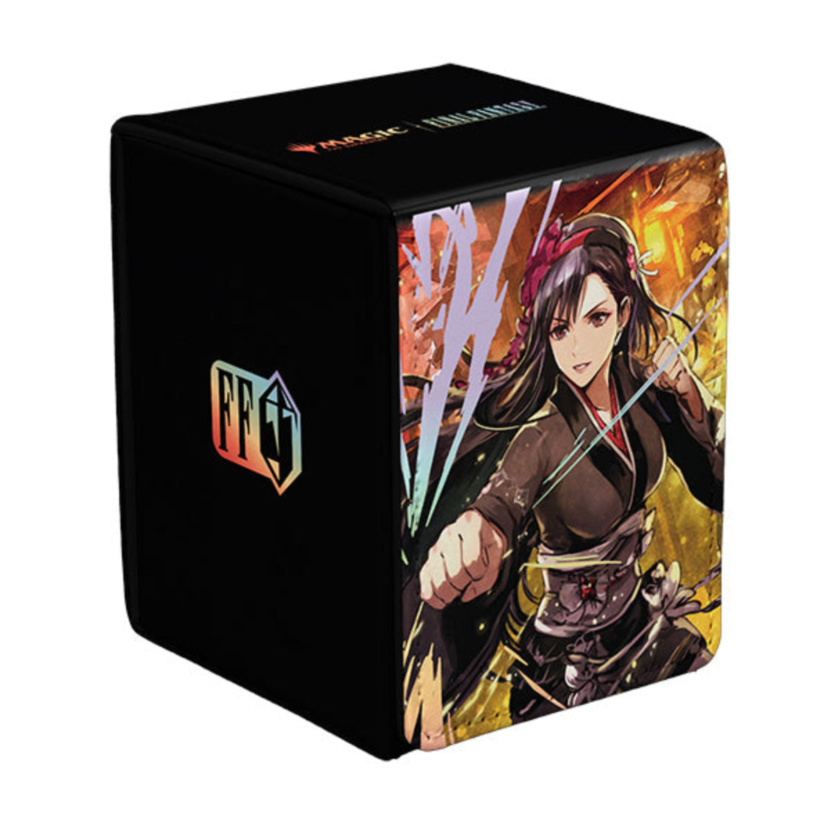 Final Fantasy Tifa Lockhart Alcove Flip 100+ Deck Box
