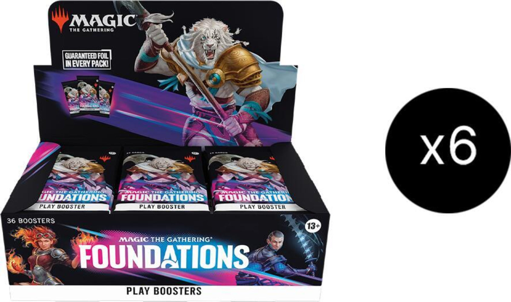 Foundations Play Booster Case (6 Boxes)