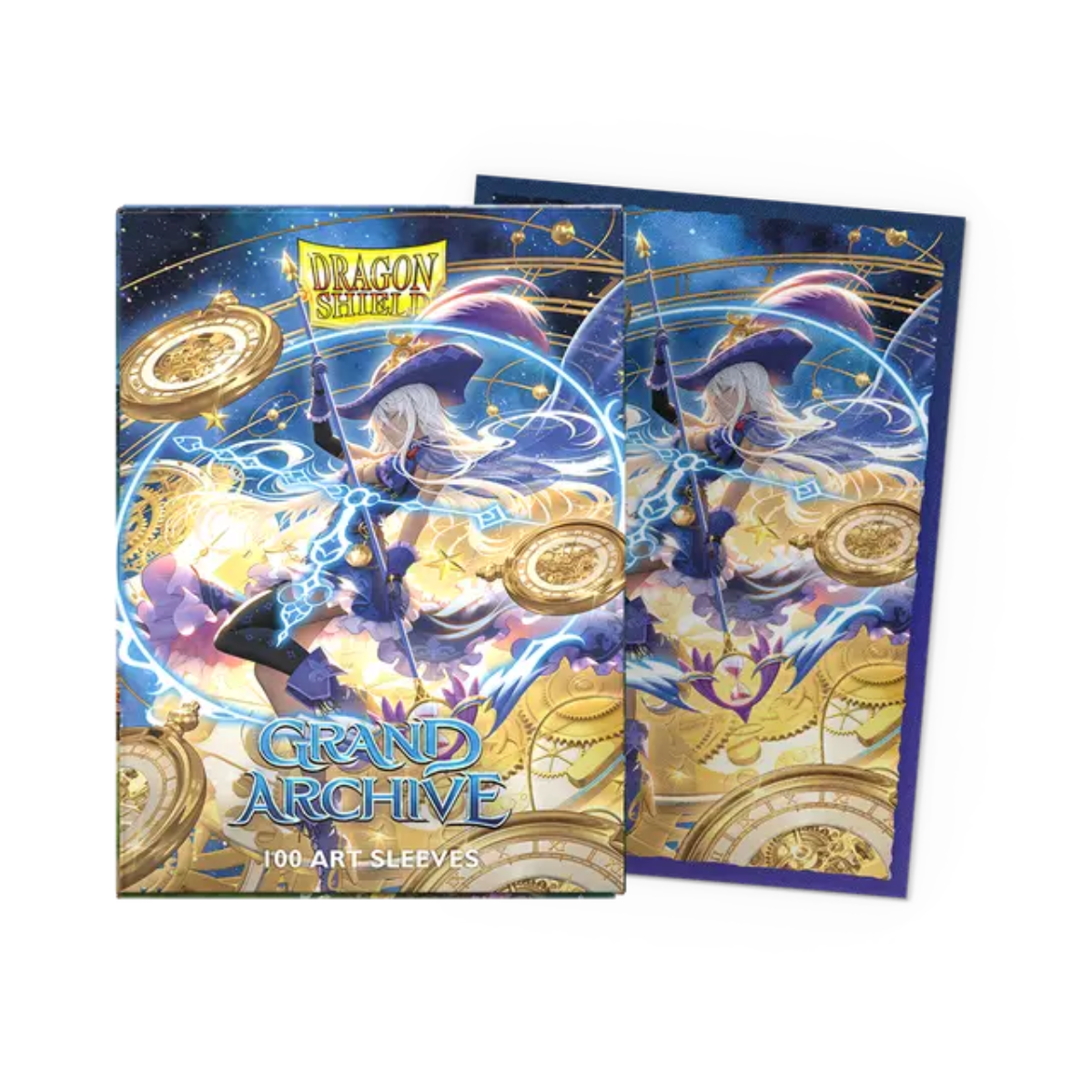 Dragon Shield Game Sleeves 100ct - Matte Dual Chronowarp Grand Archive