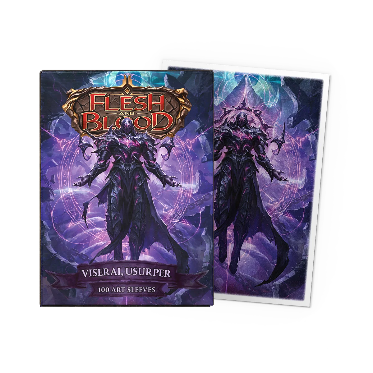 Dragon Shield Game Sleeves 100 Ct - Matte Viserai, Usurper Art
