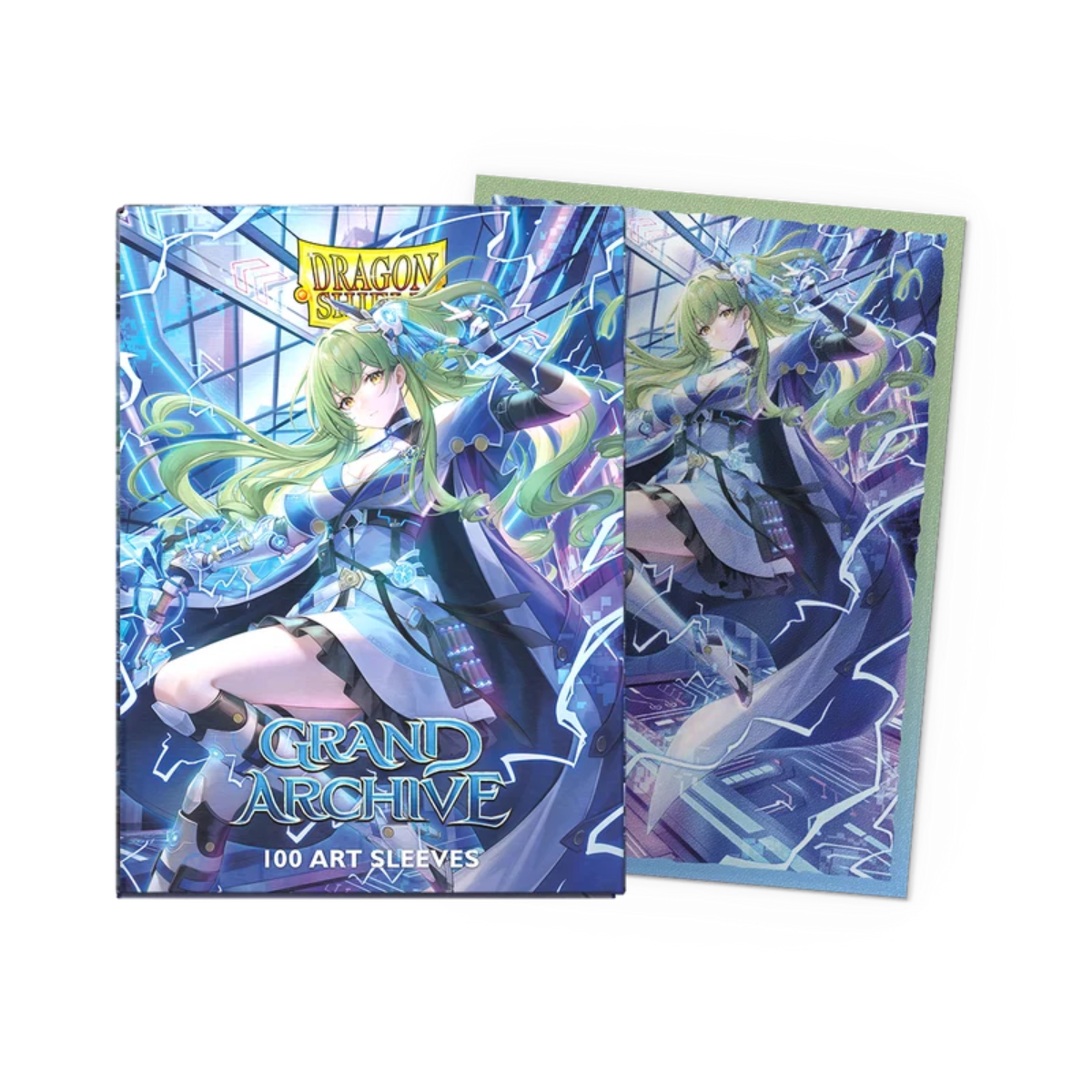 Dragon Shield Game Sleeves 100ct - Matte Dual Lorraine, Arclight Saber Grand Archive