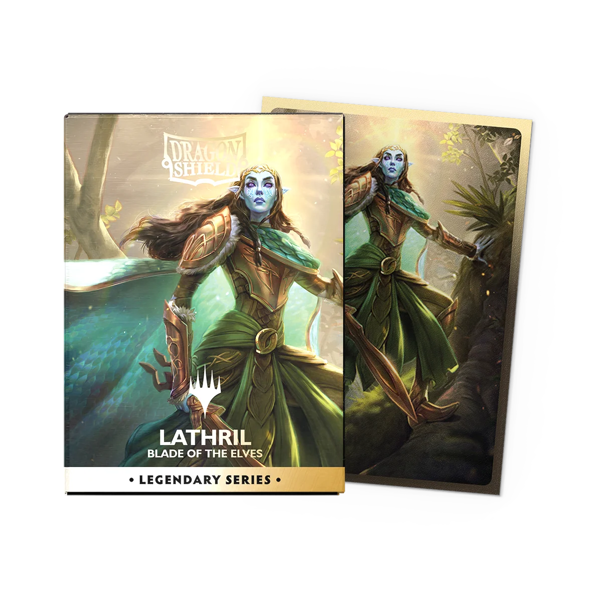 Dragon Shield Game Sleeves 100ct - Legendary Series: Lathril, Blade of the Elves