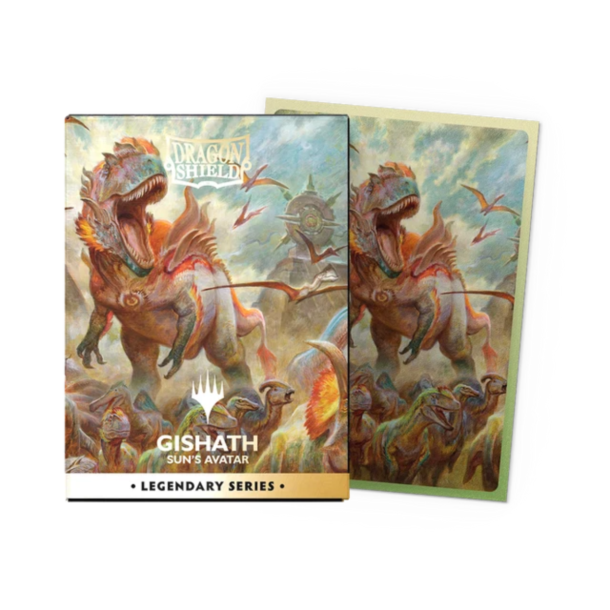 Dragon Shield Game Sleeves 100ct - Legendary Series: Gishath, Sun´s Avatar