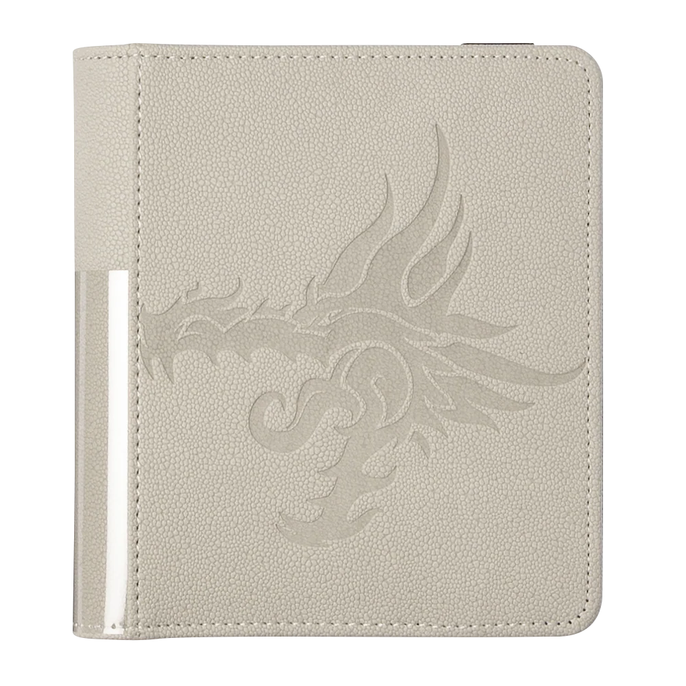 Dragon Shield Ashen White 80 Card Binder