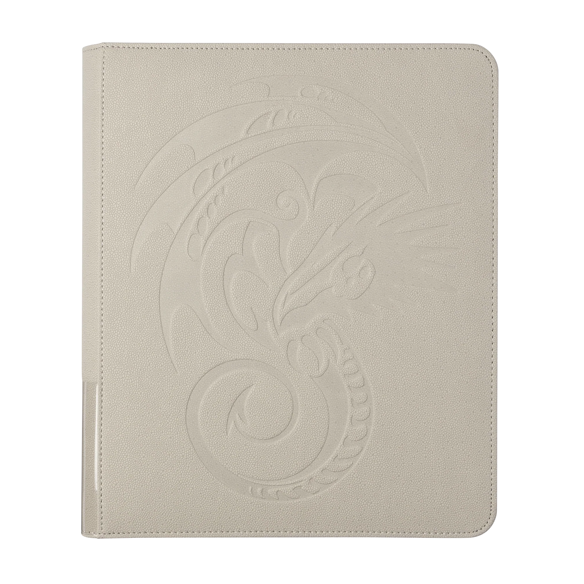 Dragon Shield Ashen White 360 Card Binder Zipster