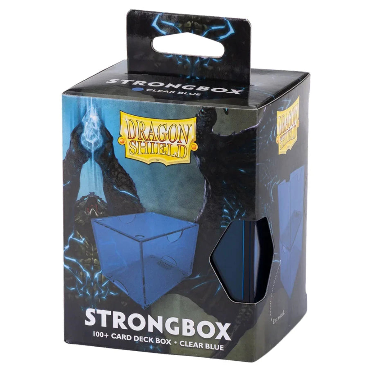 Dragon Shield Strongbox 100+ Deck Box - Clear Blue