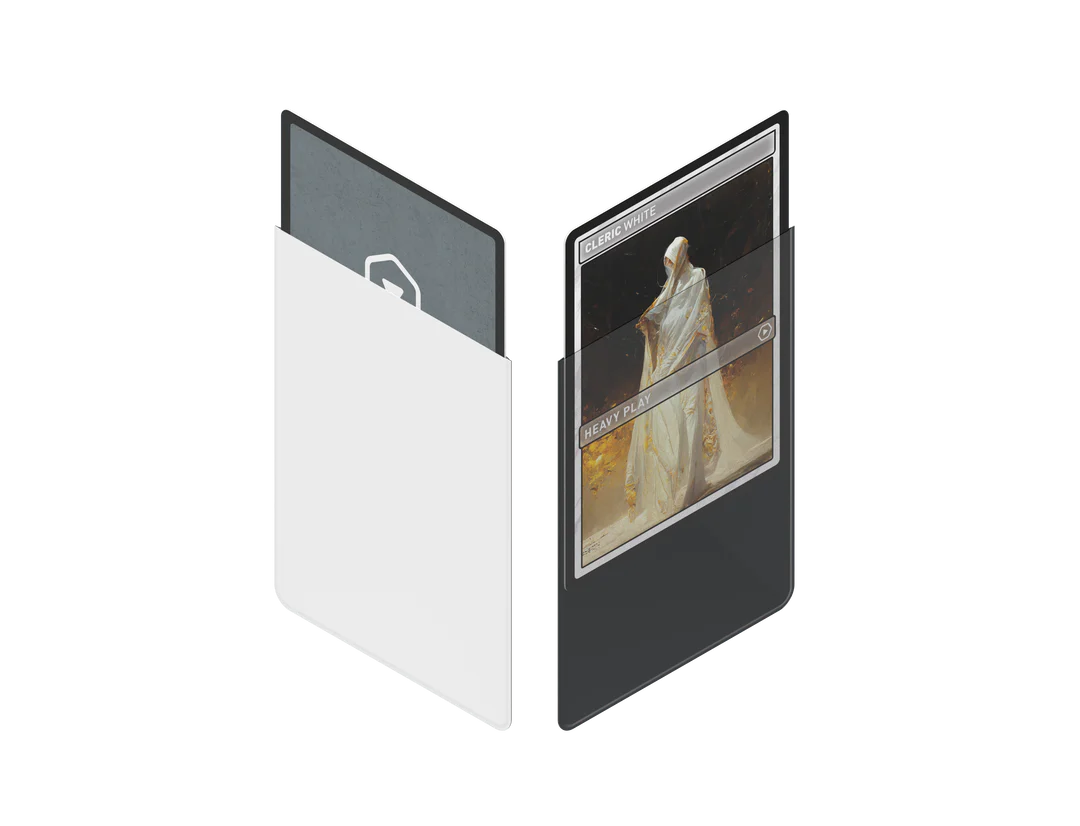 Heavy Play Curv Sleeves Standard 100 Ct Cleric White