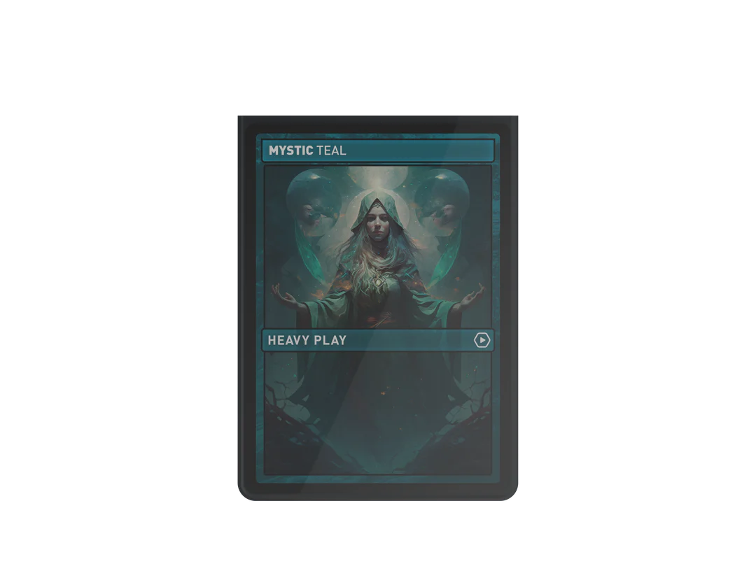 Heavy Play Curv Sleeves Standard 100 Ct Mystic Teal