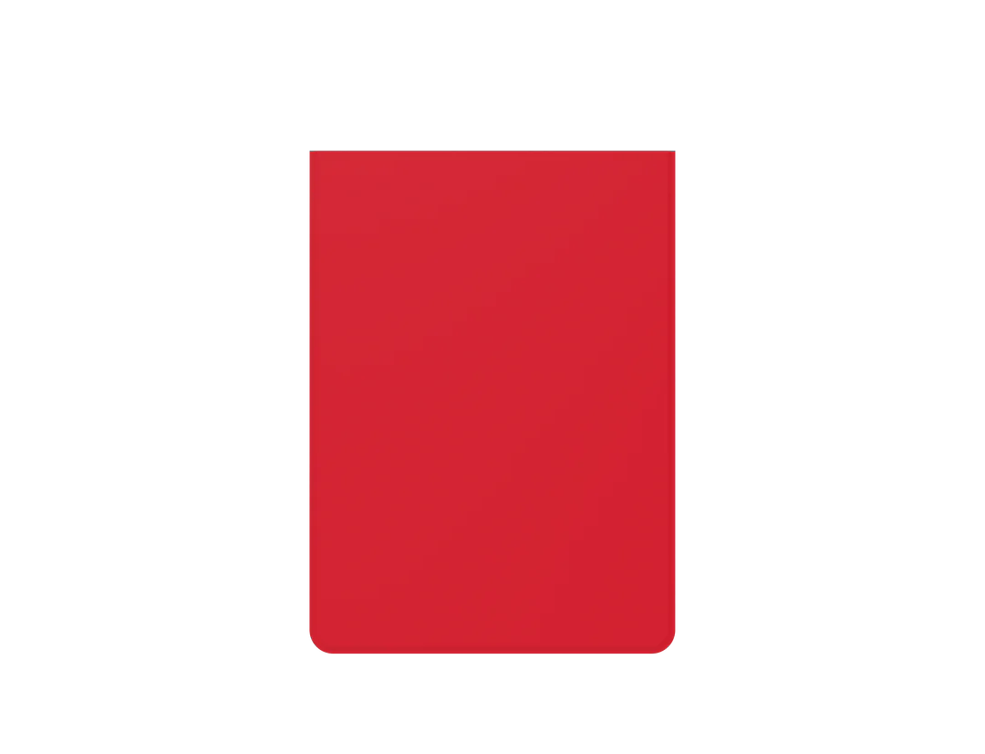 Heavy Play Curv Sleeves Standard 100 Ct Shaman Red