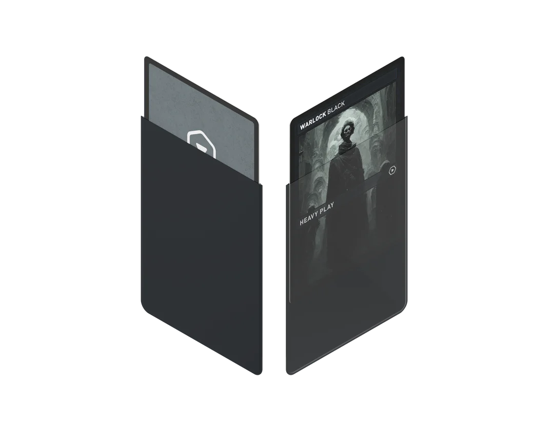 Heavy Play Curv Sleeves Standard 100 Ct Warlock Black