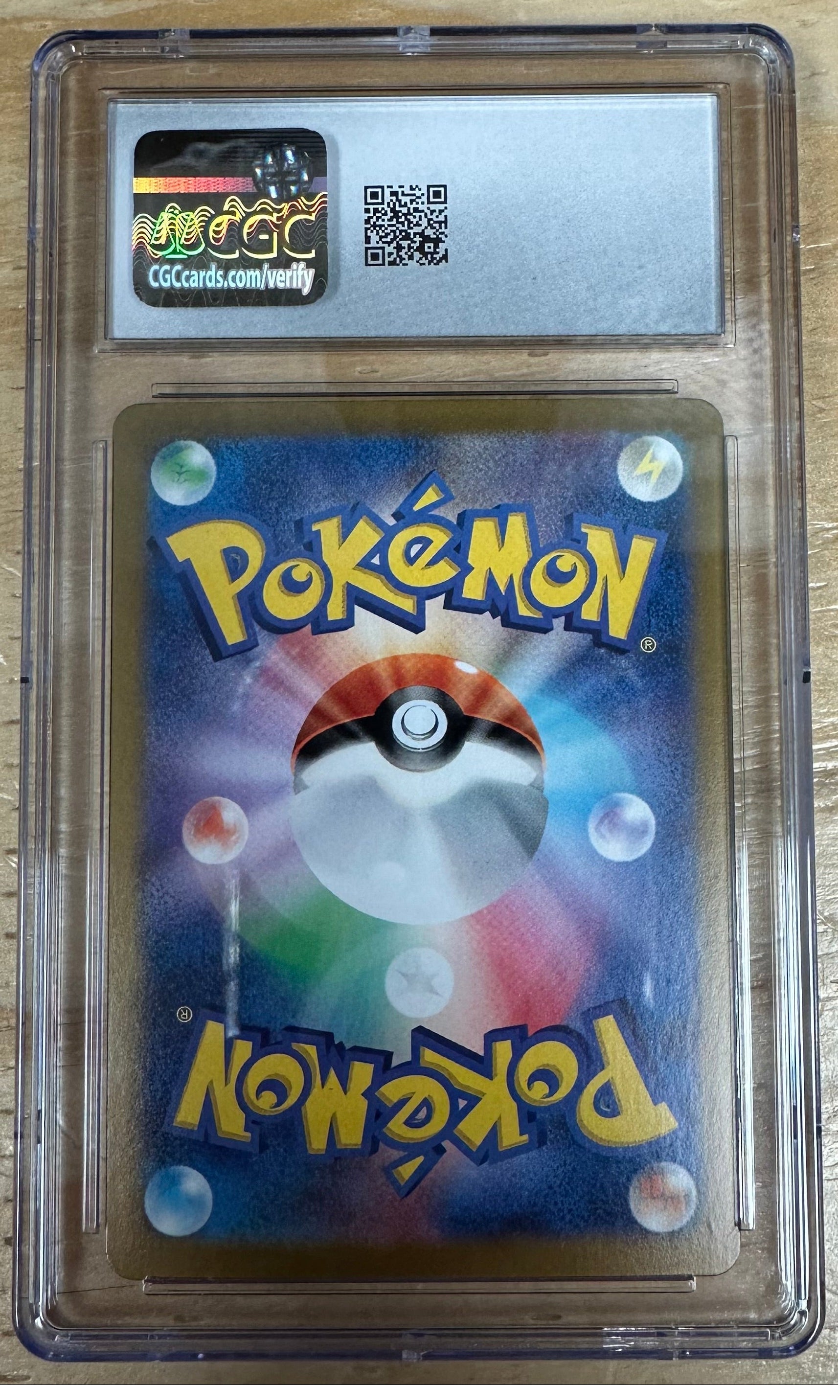 CGC 10 Graded Pikachu ex Japanese - Super Electric Breaker 132/106 - Special Art Rare Holo