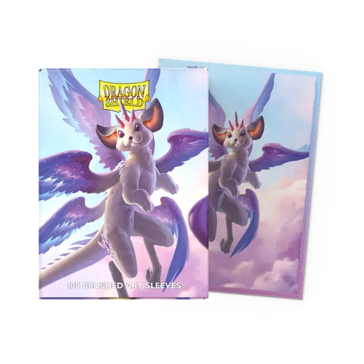 Dragon Shield Game Sleeves 100ct - Brushed 'The Whiskerwing' Art