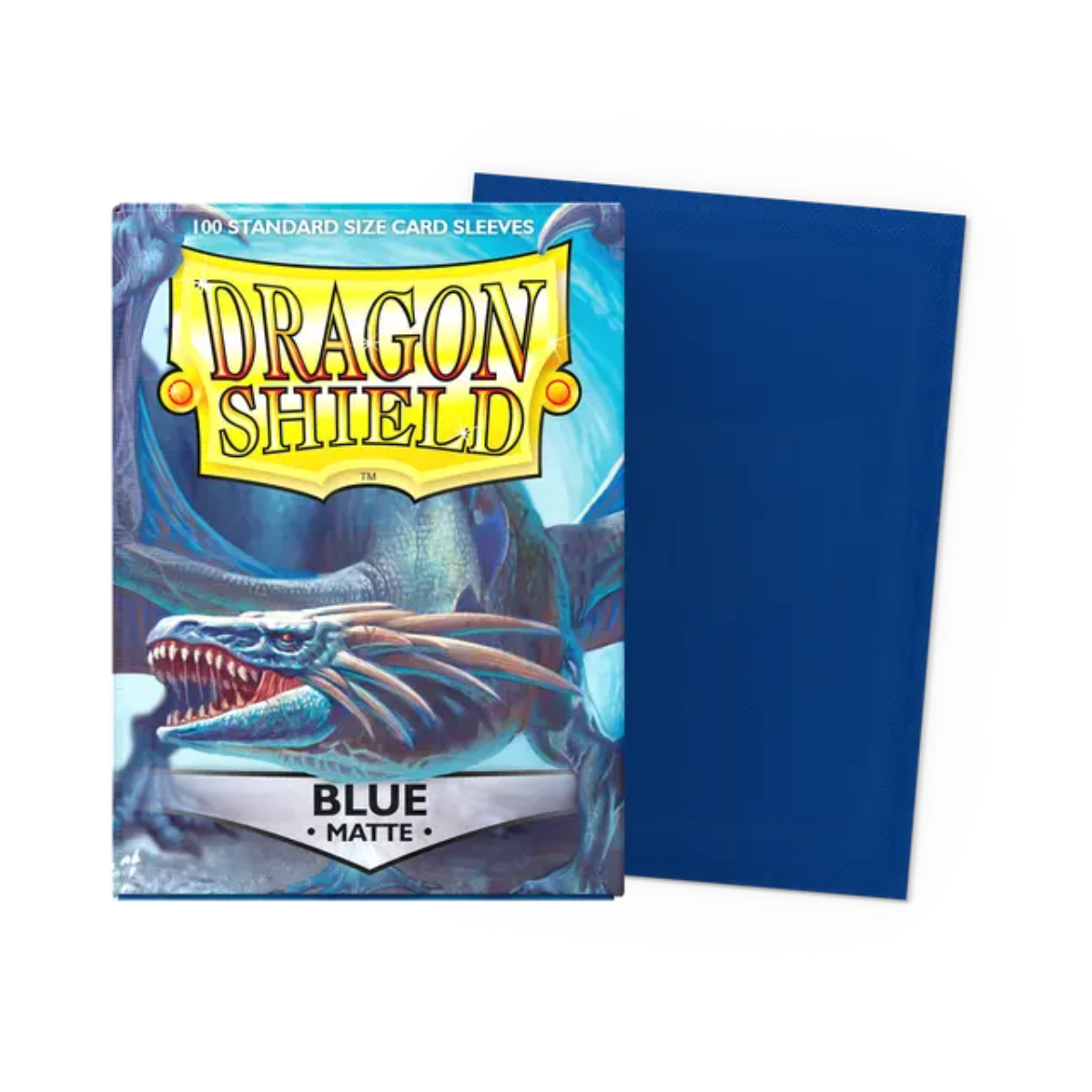 Dragon Shield Game Sleeves 100ct - Matte Blue