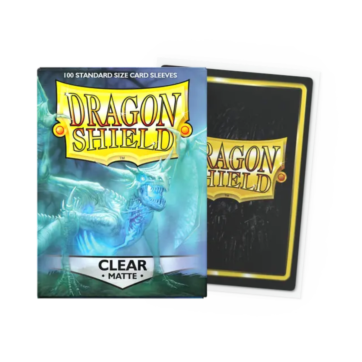 Dragon Shield Game Sleeves 100ct - Matte Clear