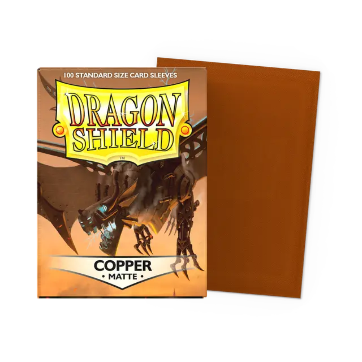 Dragon Shield Game Sleeves 100ct - Matte Copper