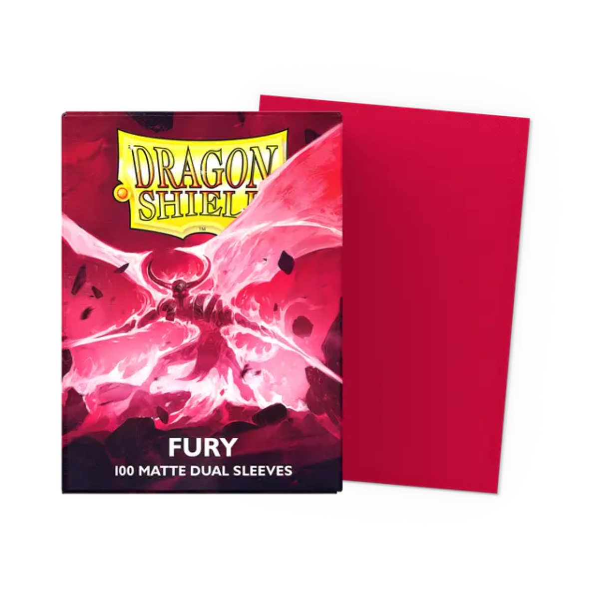 Dragon Shield Game Sleeves 100ct - Matte Dual Fury