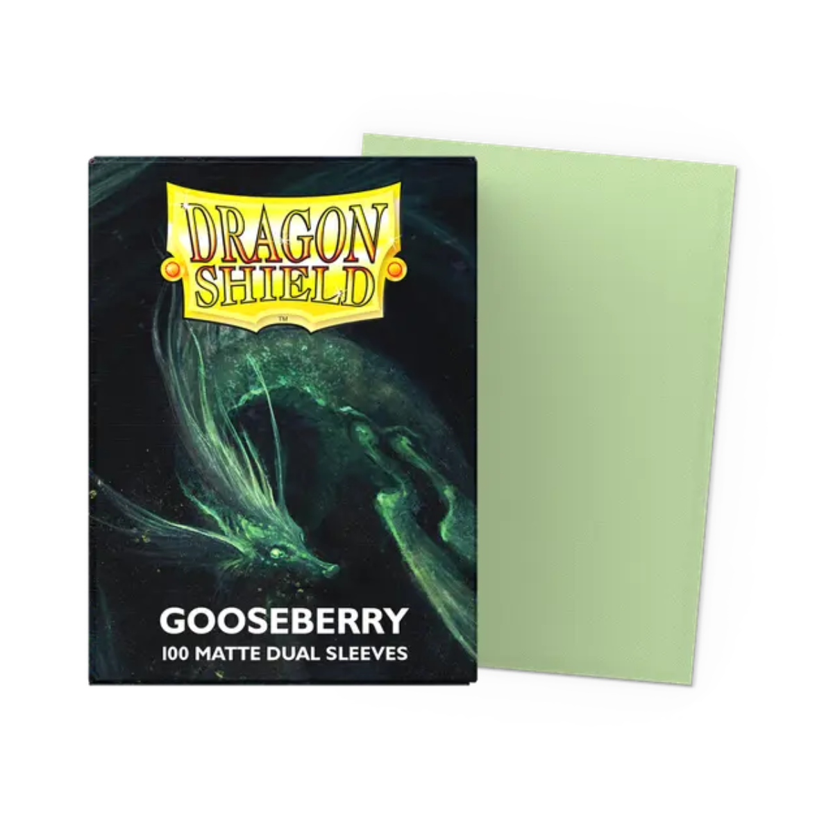 Dragon Shield Game Sleeves 100ct - Matte Dual Gooseberry
