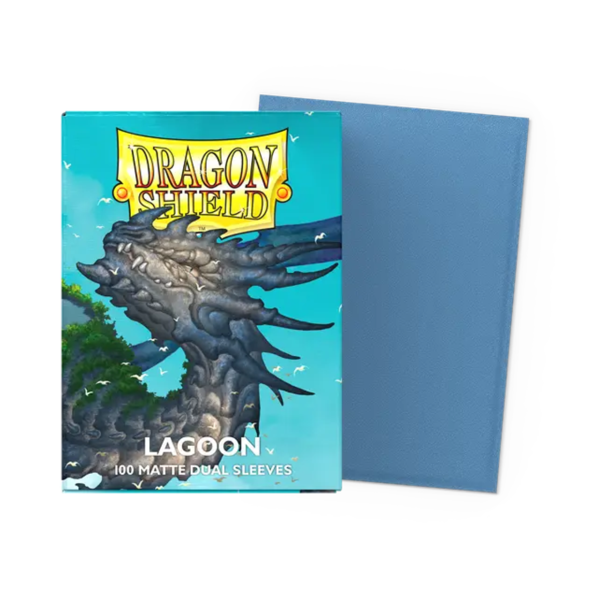 Dragon Shield Game Sleeves 100ct - Matte Dual Lagoon