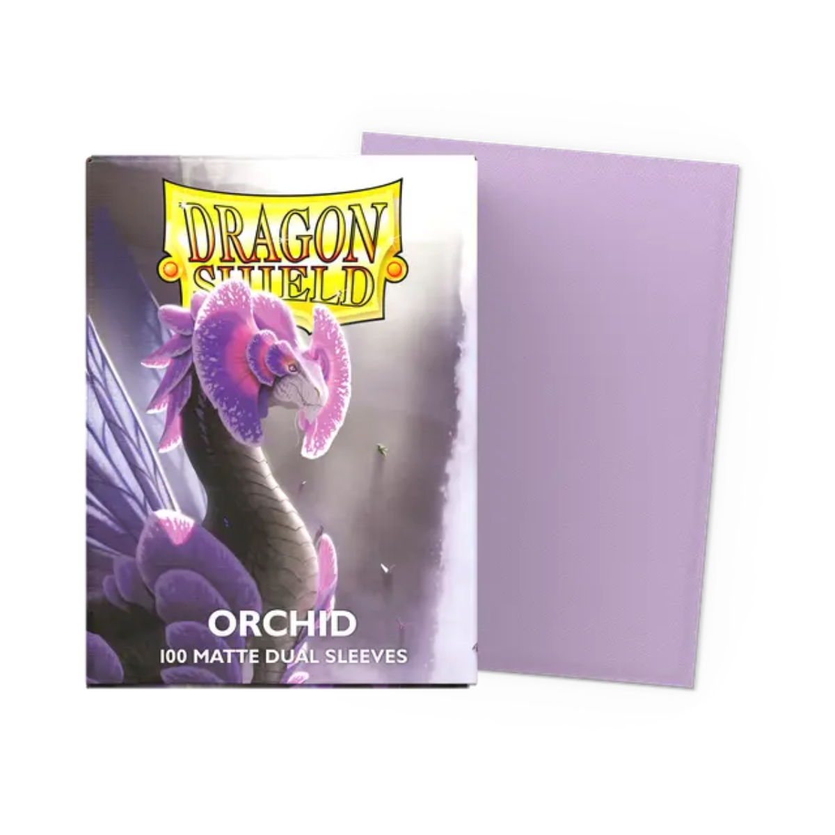 Dragon Shield Game Sleeves 100ct - Matte Dual Orchid