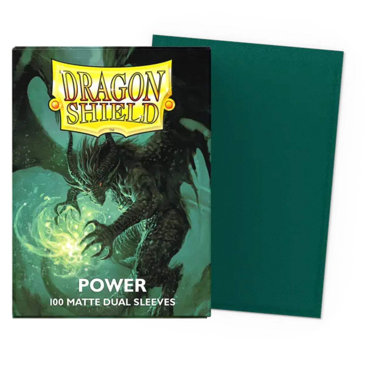 Dragon Shield Game Sleeves 100ct - Matte Dual Power