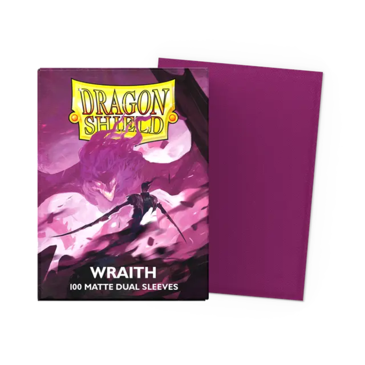 Dragon Shield Game Sleeves 100ct - Matte Dual Wraith