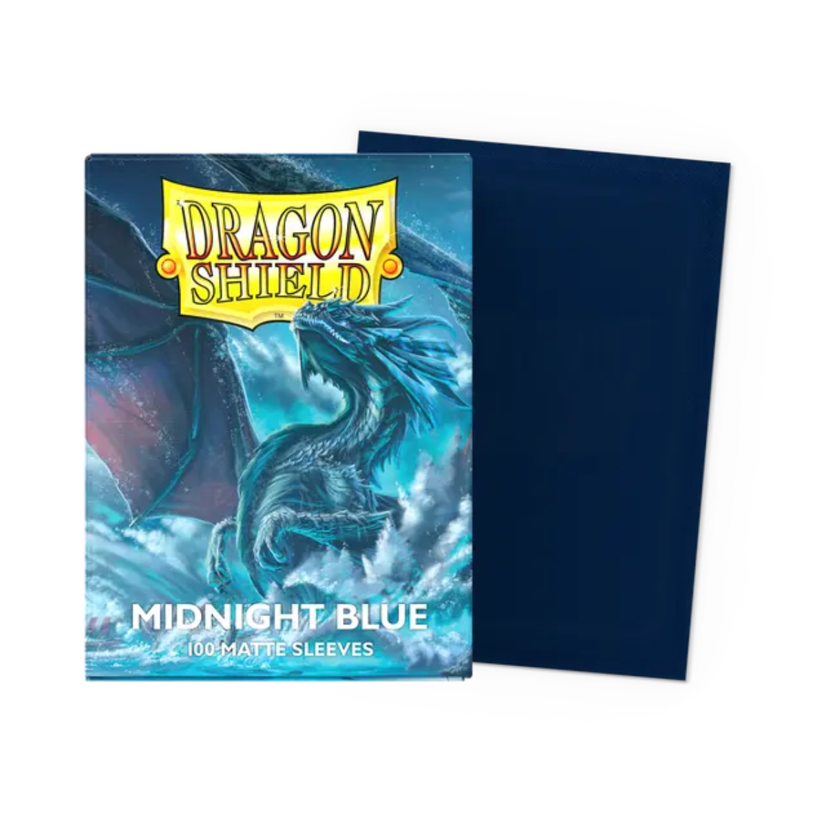 Dragon Shield Game Sleeves 100ct - Matte Midnight Blue
