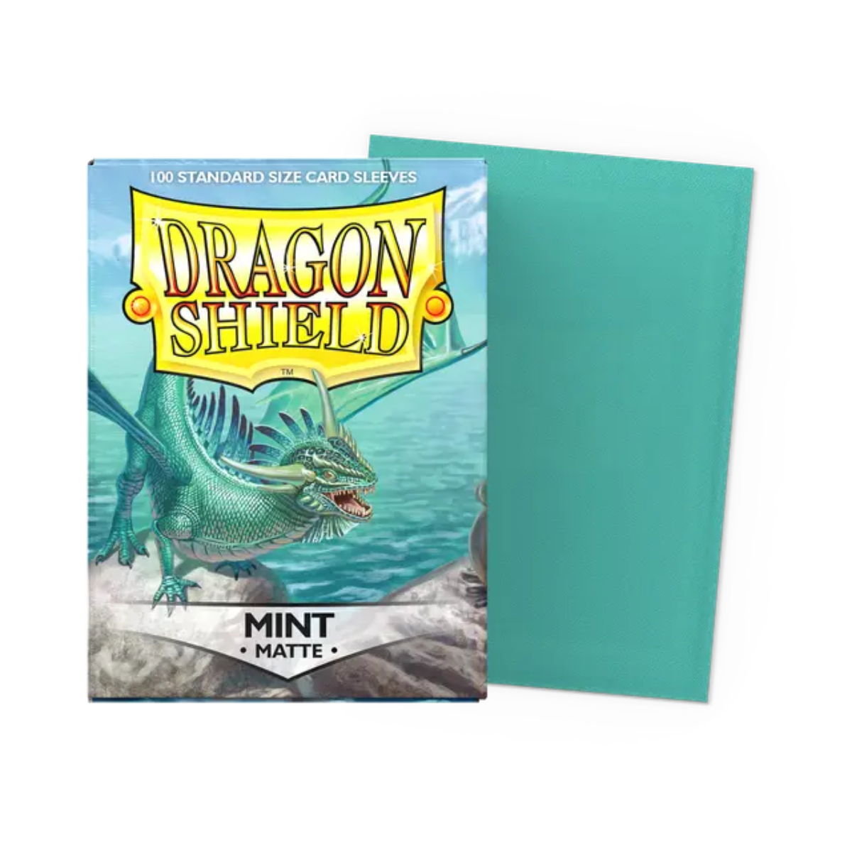 Dragon Shield Game Sleeves 100ct - Matte Mint
