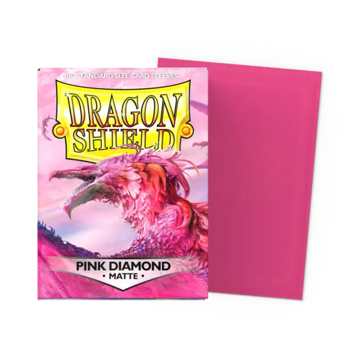 Dragon Shield Game Sleeves 100ct - Matte Pink Diamond