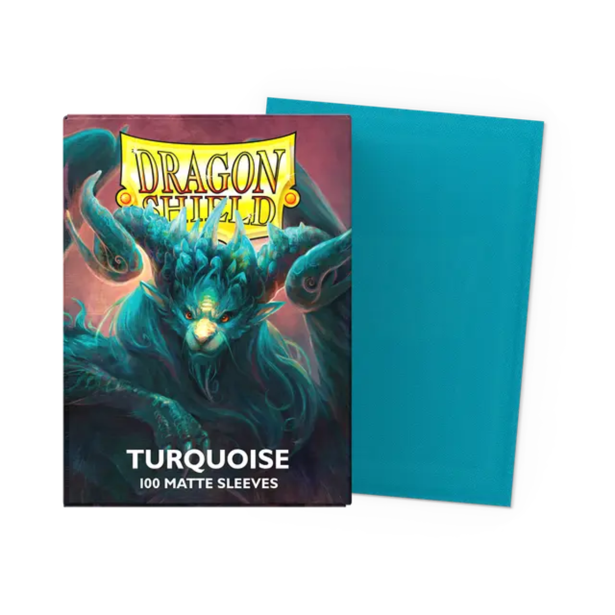 Dragon Shield Game Sleeves 100ct - Matte Turquoise