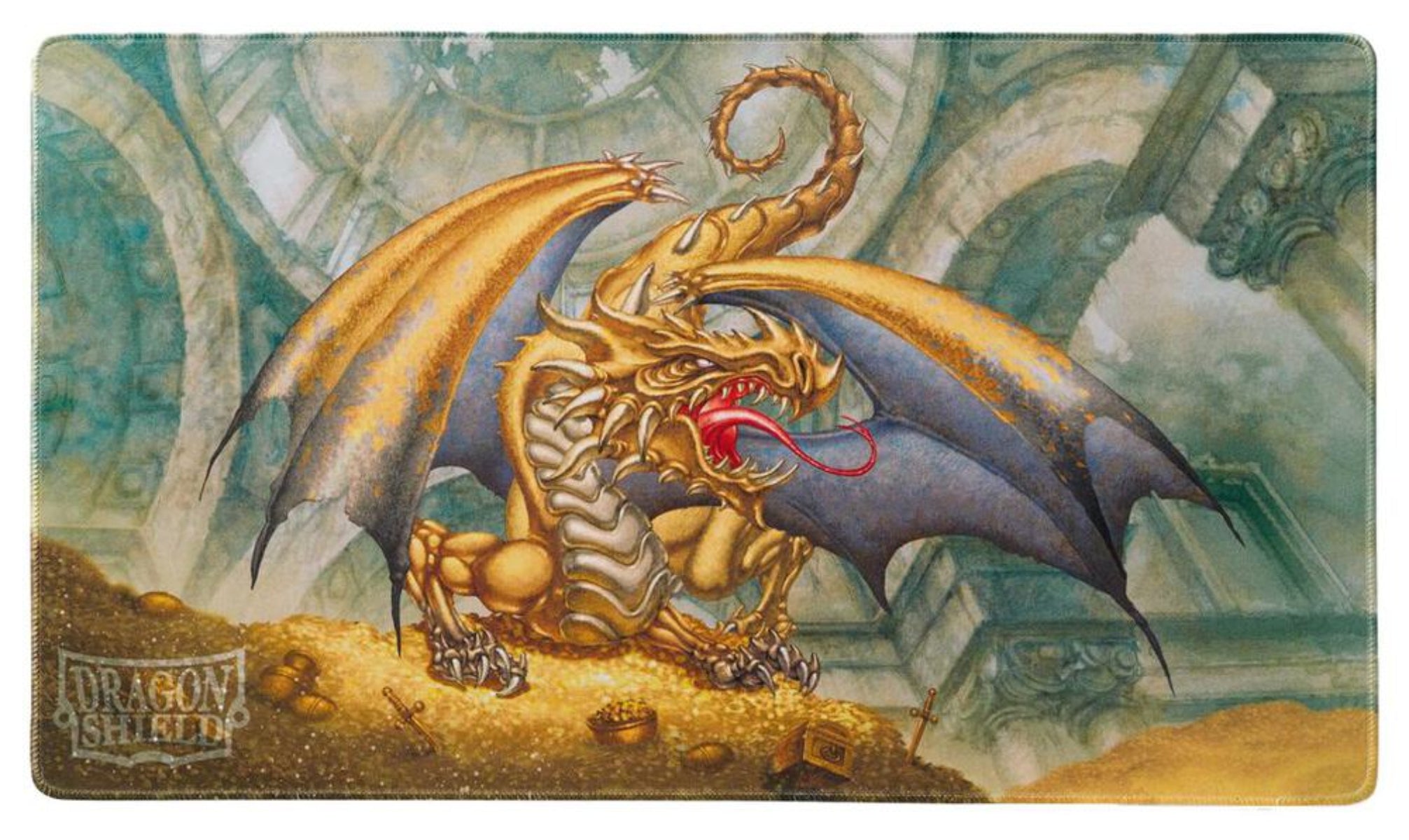 Dragon Shield King Gygex the Golden Terror Playmat