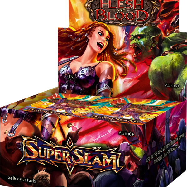 Super Slam Booster Display - Flesh and Blood