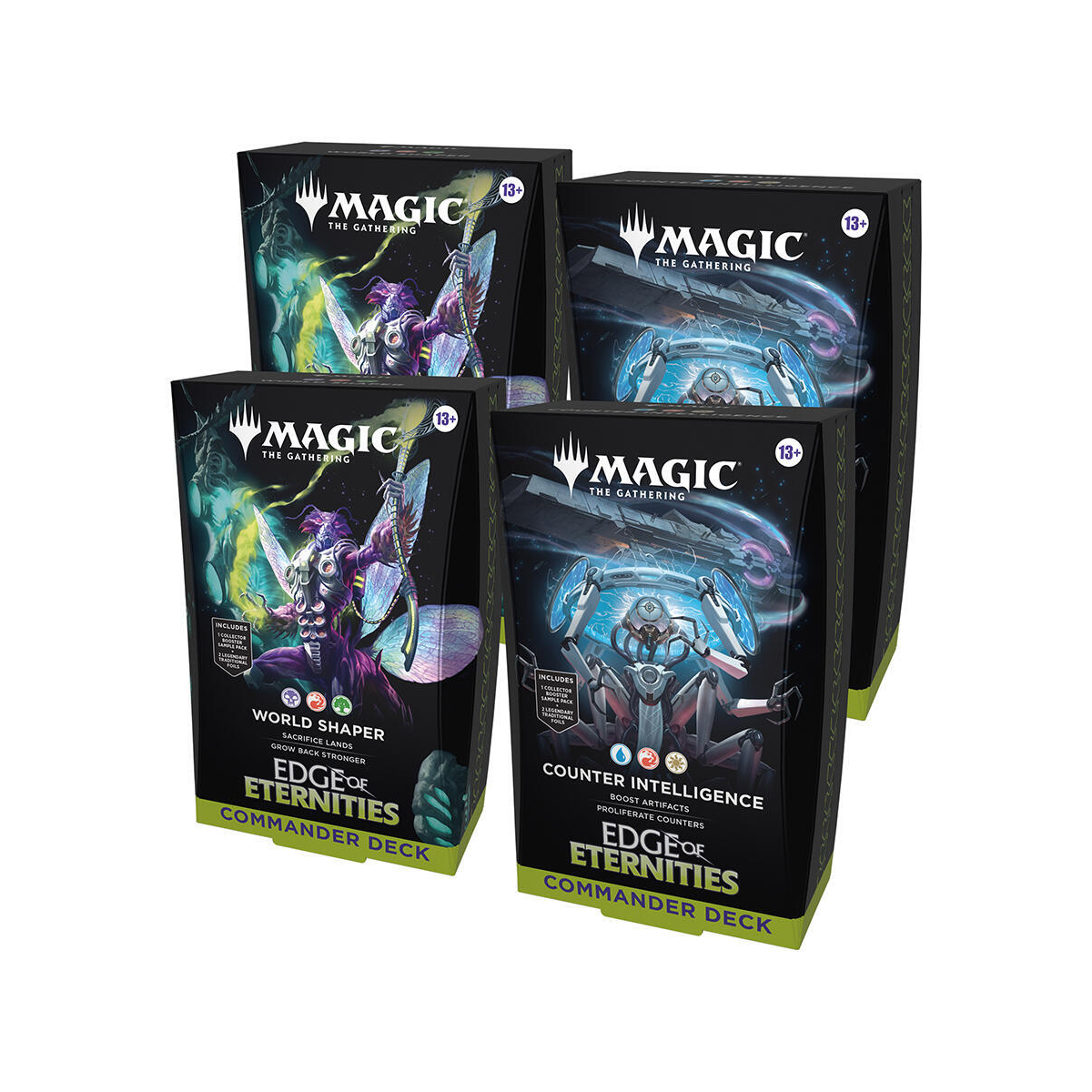 Edge of Eternities Commander Deck Set of 4