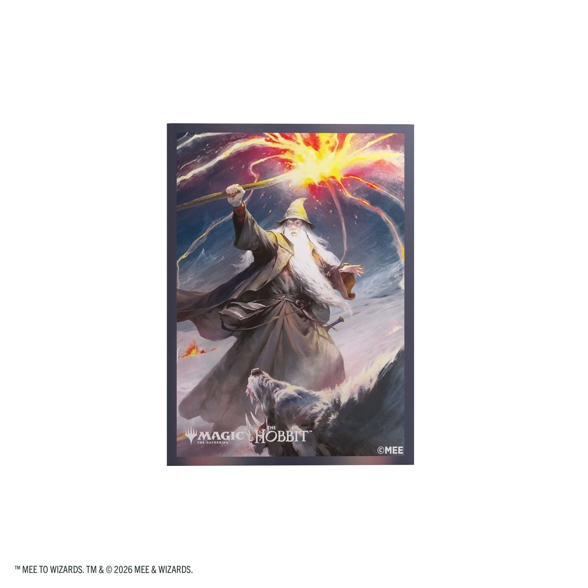 The Hobbit Premium Art Sleeves - Gandalf, Shadow's Foe