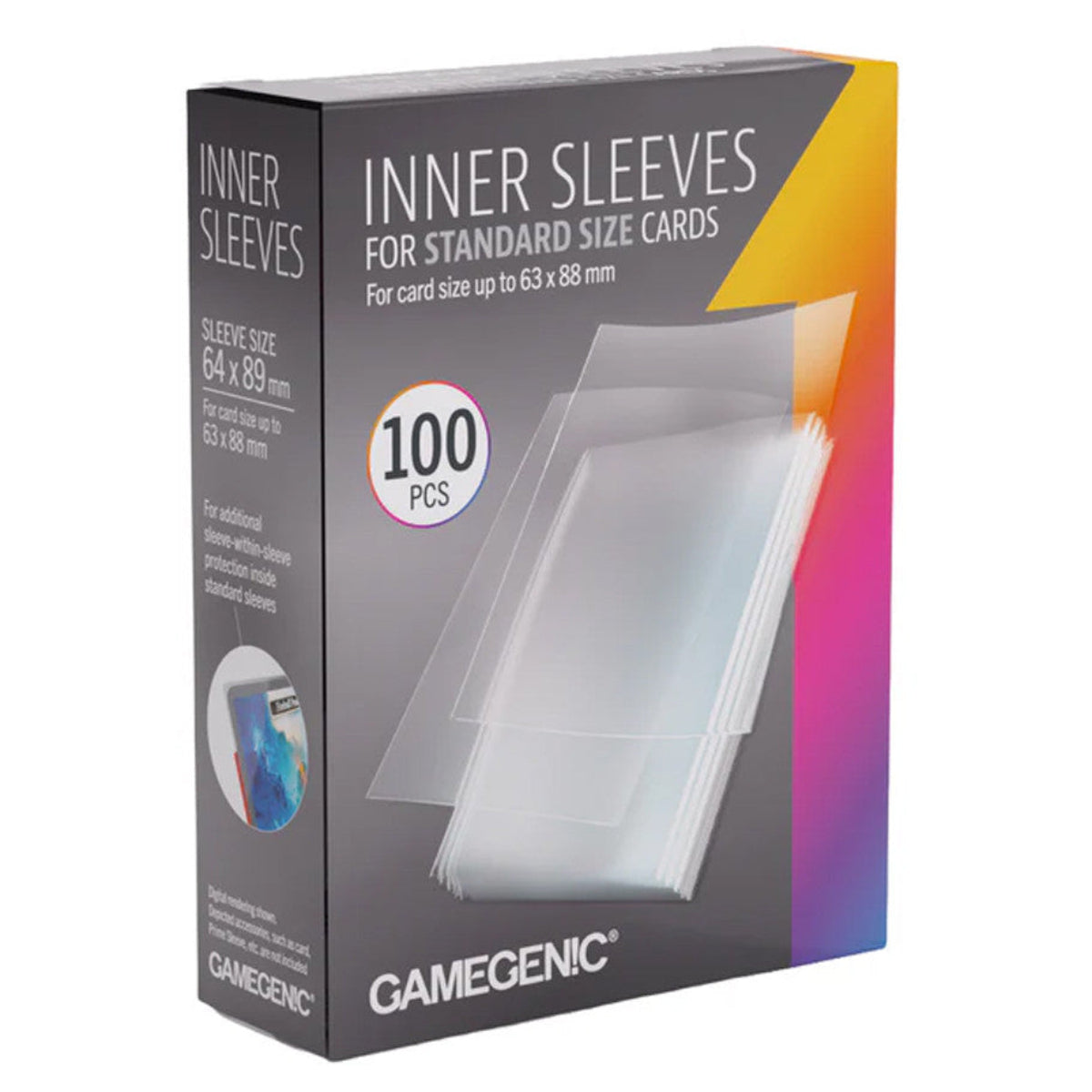 Gamegenic 100ct Inner Sleeves