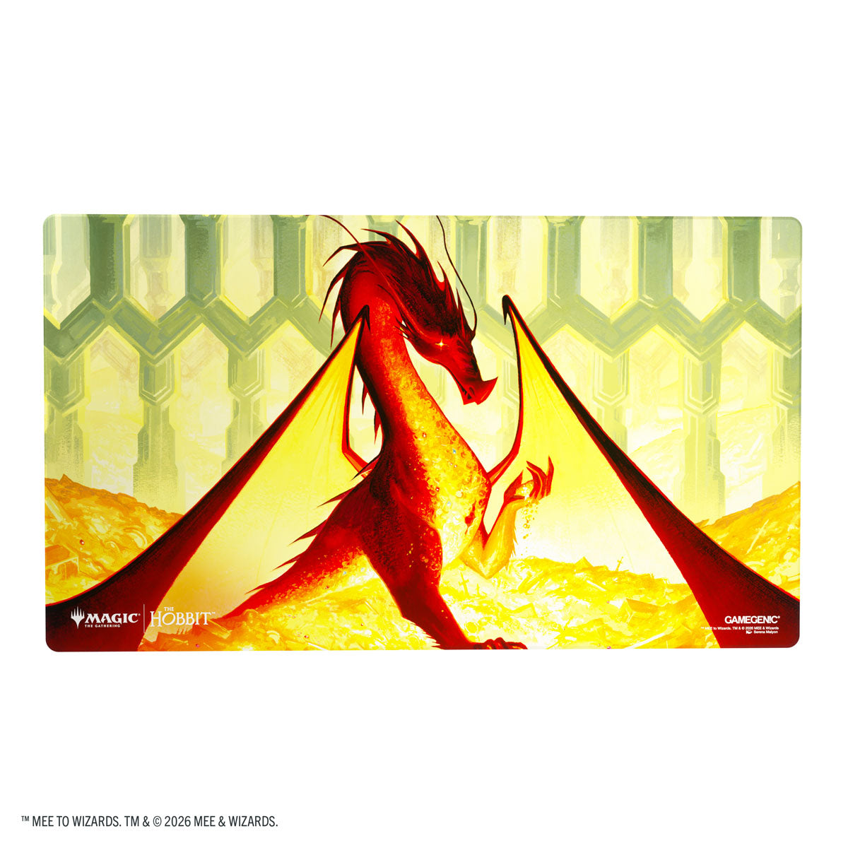 The Hobbit Shiny Playmat - Smaug the Golden