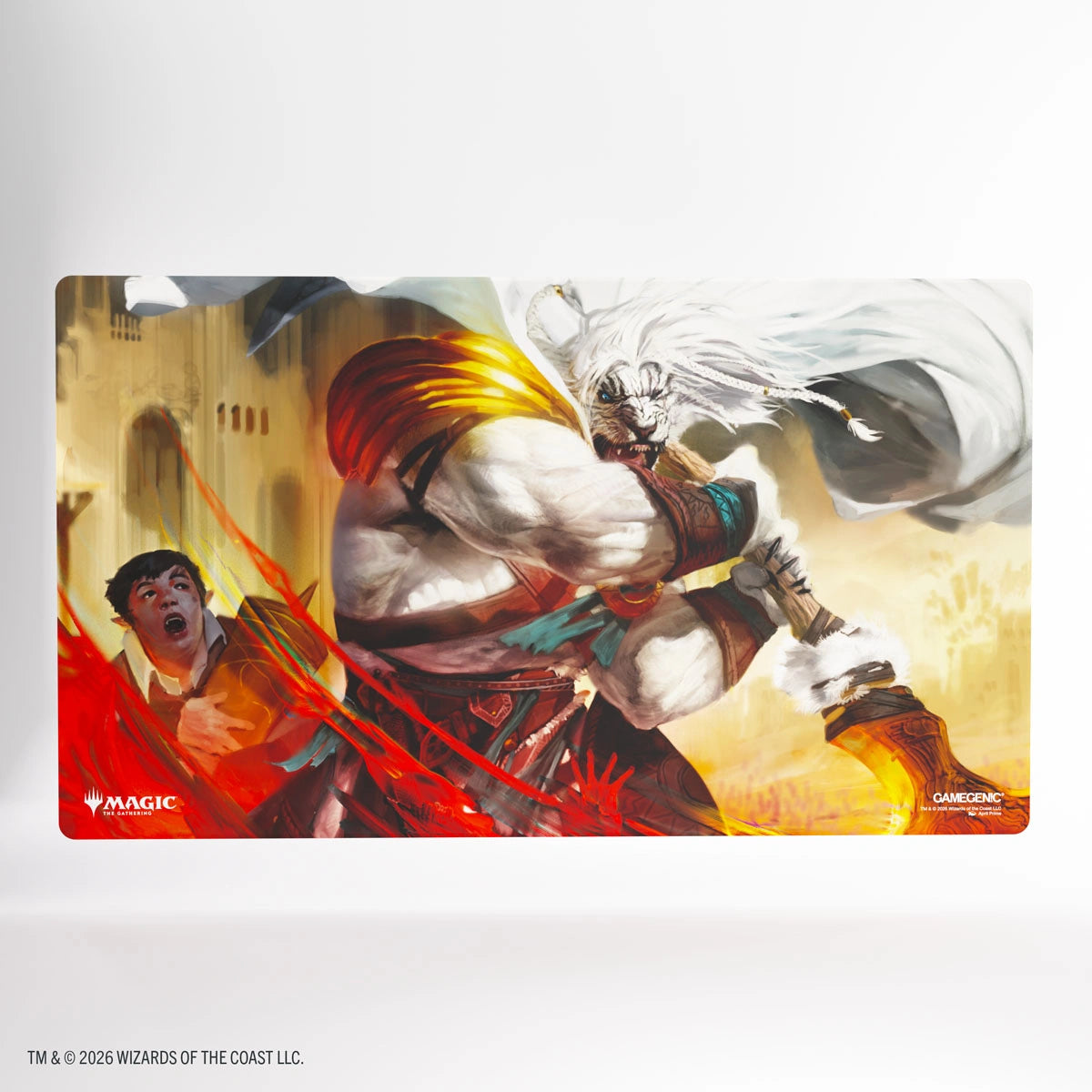 Secrets of Strixhaven Prime Playmat - Ajani's Response