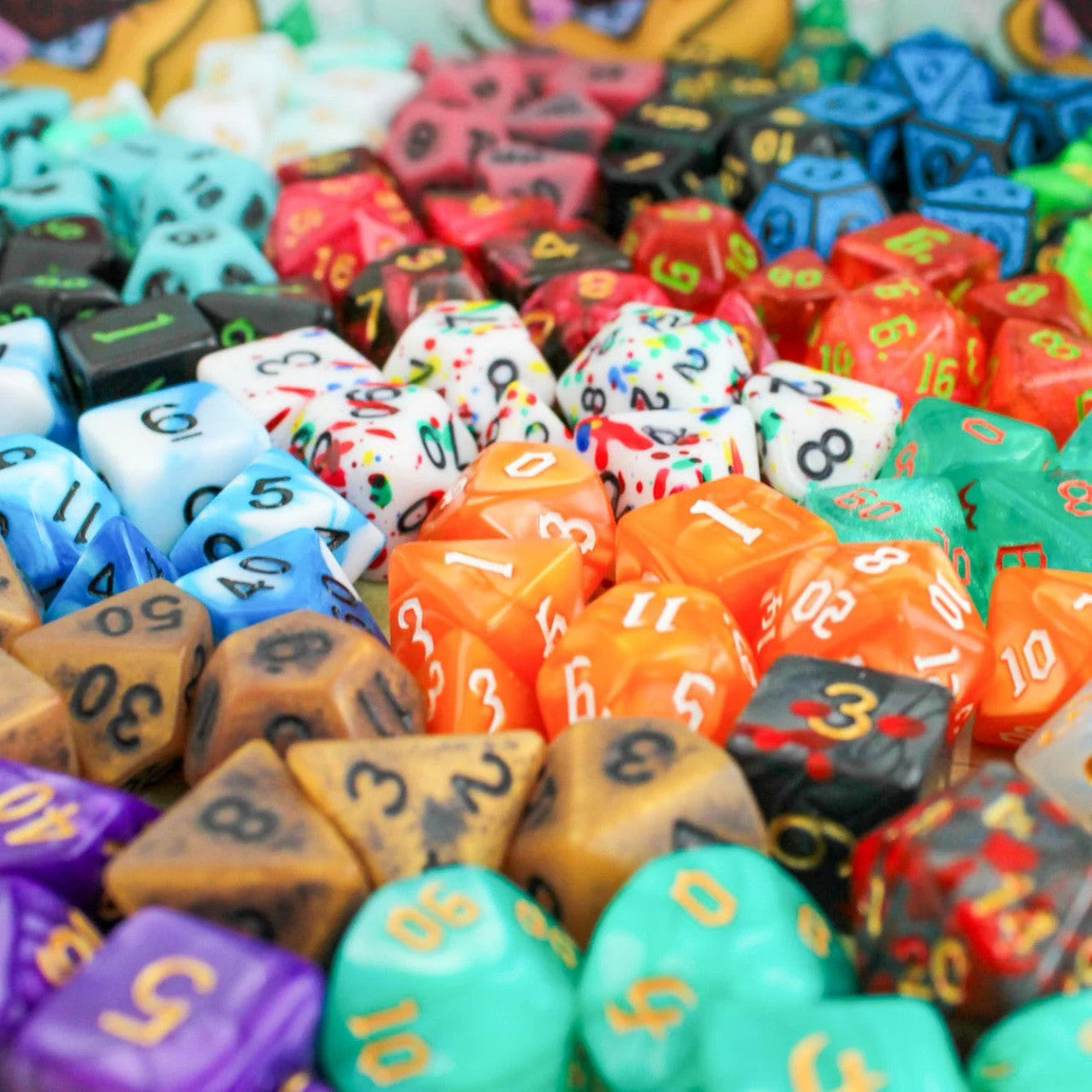 Mystery Dice Goblin - Set of Matching Polyhedral Dice